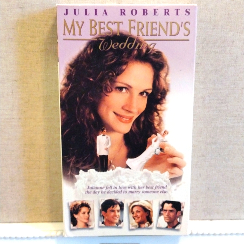 My Best Friend's wedding VHS movie.